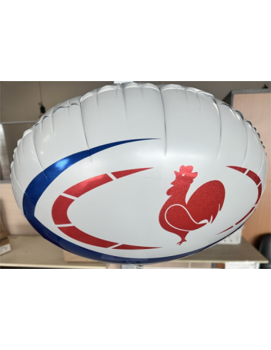 Ballon rugby en aluminium : espace évènement