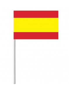 Lot de drapeaux Espagne en papier