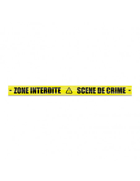 Bande délimitation "Scène de crime"