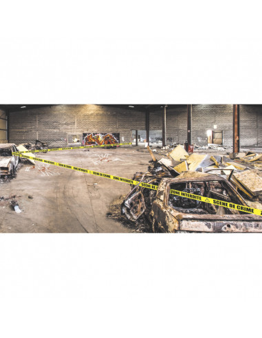 Bande délimitation "Scène de crime"