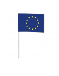 Lot de drapeaux Européen en papier : fabrication française