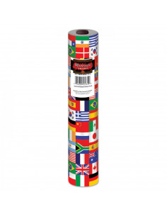 Rouleau de table drapeaux international : espace évènement