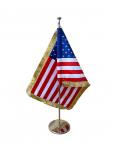 Drapeau de table Etats-Unis Luxe 2