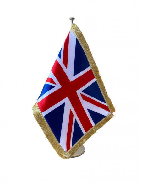 Drapeau de table Royaume Uni Luxe