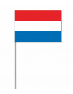 Lot de drapeaux Pays Bas en papier