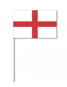 Lot de drapeaux Angleterre en papier : fabrication française