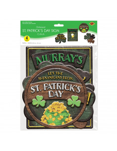 Pack décoration murale Saint Patrick 2