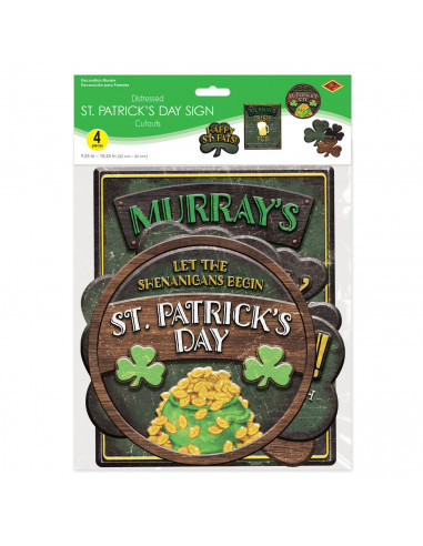 Pack décoration murale Saint Patrick