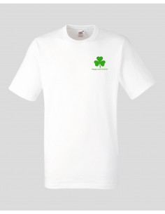 T-Shirt blanc Happy Saint Patrick 1er prix Homme : Saint Patrick