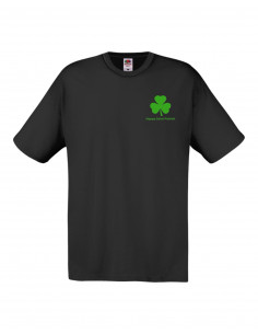 T-Shirt Noir Happy Saint Patrick 1er prix Homme : Saint Patrick