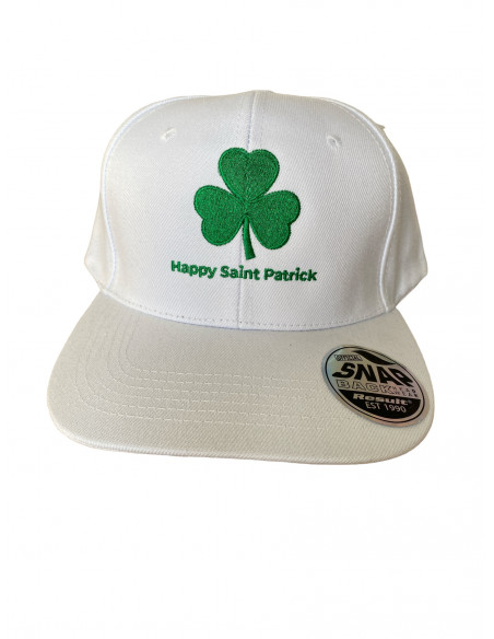 Casquette SnapBack Happy Saint Patrick : Textile Saint Patrick