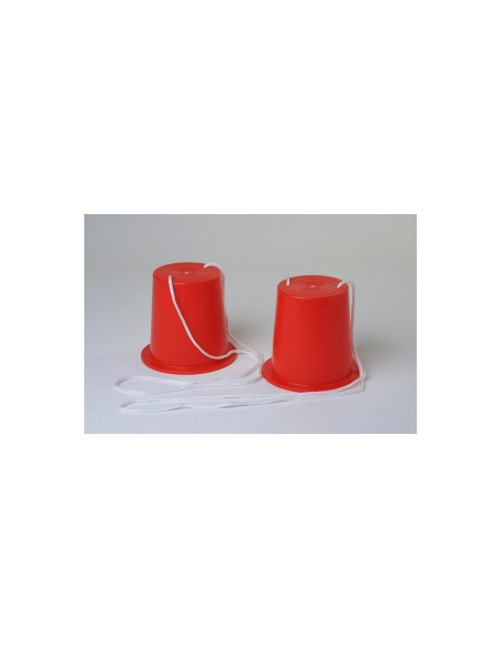 Paire d'échasses boite à ficelle : sport, motricité et accessoires