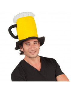 12 Mini Chapeaux Oktoberfest En Feutre - 10x8 Cm, Bleu Et Blanc, Décoration Fête