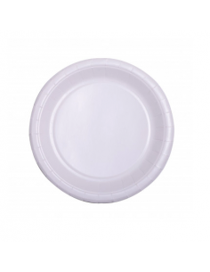 Assiettes blanche en carton : vaisselles jetables