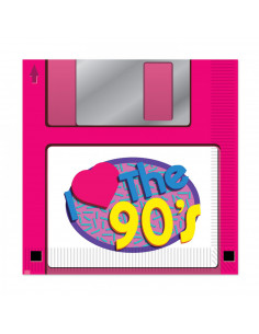Serviettes cassette années 90 : espace évènement