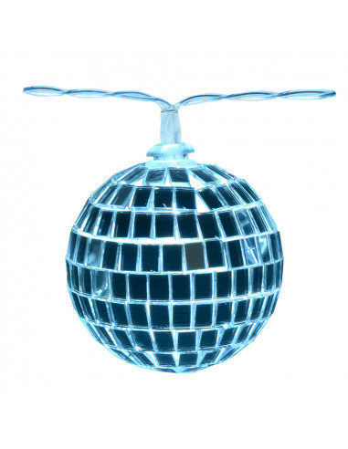 Guirlande lumineuse LED boules disco : évènement année 80 et 90's