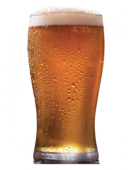 Découpe de pinte de bière en carton