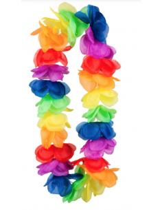 Collier hawaiien rainbow 2