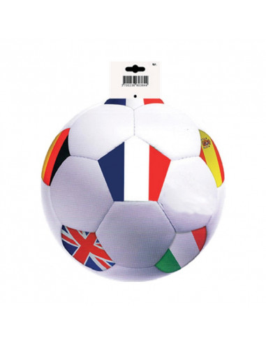Lot de 4 découpes ballons en carton : décoration euro 2024