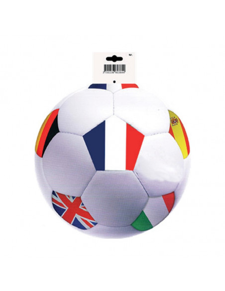 Lot de 4 découpes ballons en carton : décoration euro 2024