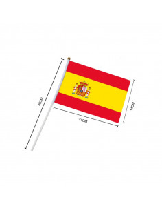 Drapeau Espagne à agiter : espace évènement