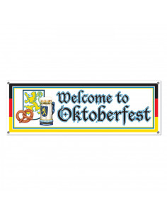 Bannière de bienvenue Oktoberfest