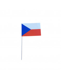 Lot de drapeaux Tchéquie en papier