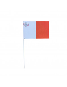 Lot de drapeaux Malte en papier : Espace événement