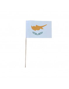 Lot de drapeaux Chypre en papier : Espace événement 2