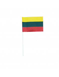 Lot de drapeaux Lituanie en papier : Espace événement 2
