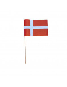Lot de drapeaux Danemark en papier : Espace événement