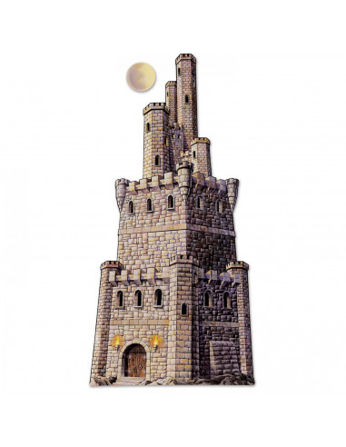 Décoration château en carton