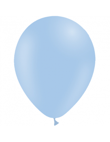 Sachet de ballons bleu ciel pastel