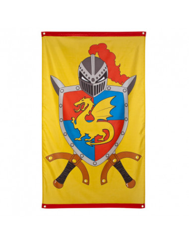 Drapeau chevalier en polyester