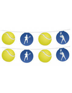 Guirlande thème tennis