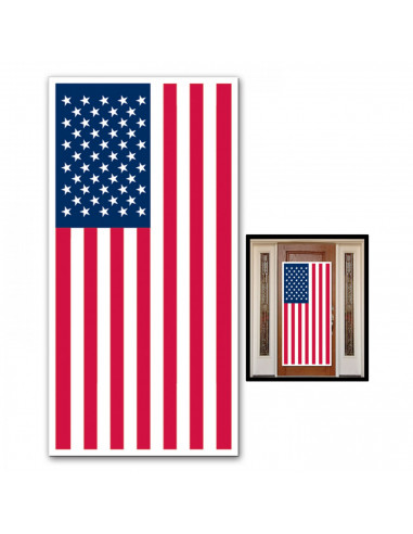 Couverture de porte drapeau Etats-Unis