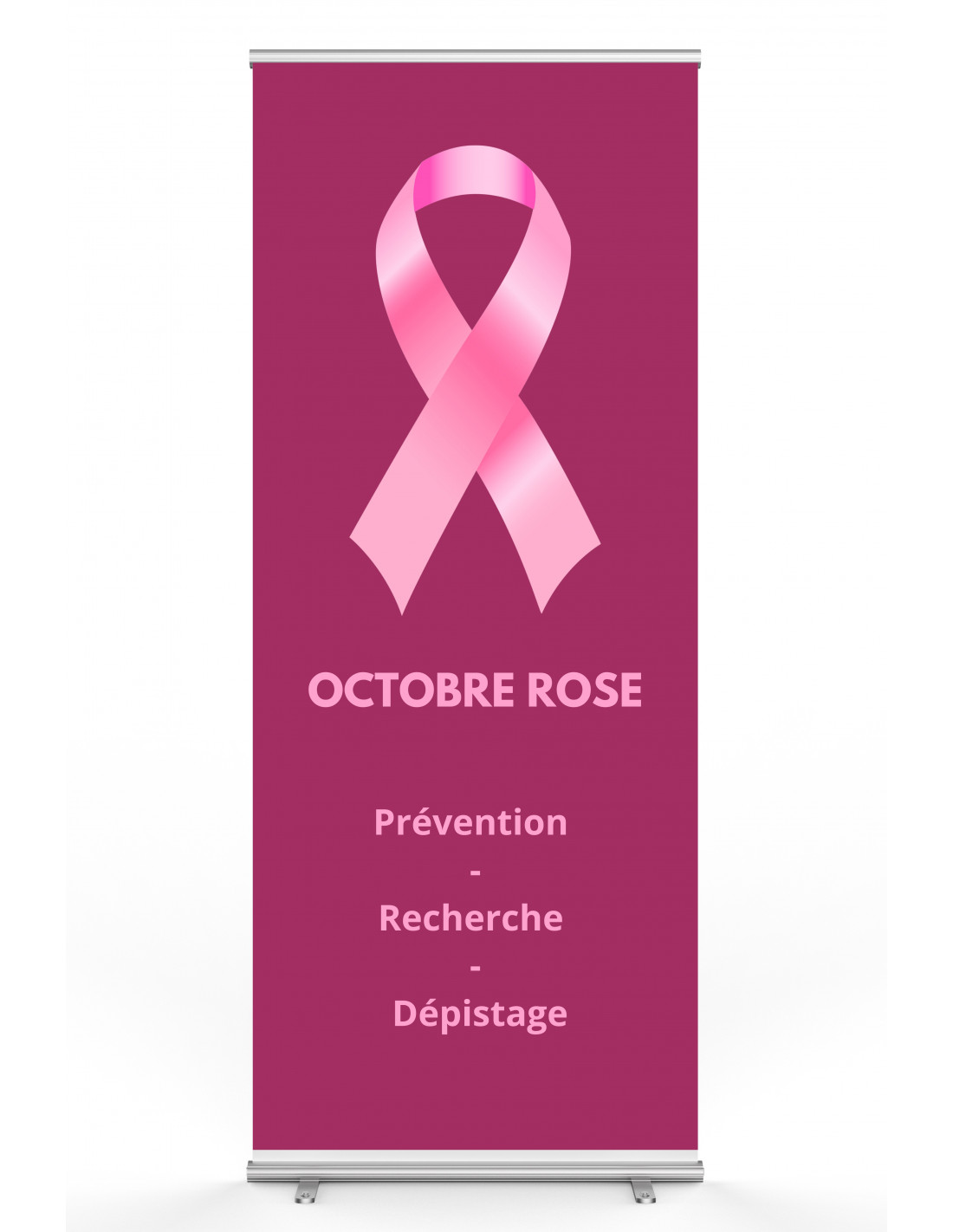 D coration Octobre Rose Pour Sensibiliser Le Danger Du Cancer Du Sein
