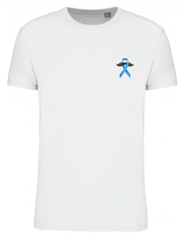 T-shirt blanc Novembre bleu homme : textile novembre bleu