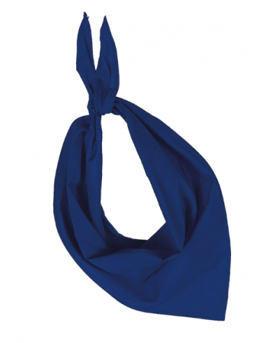 Bandana bleu royal : Novembre bleu et Mars bleu