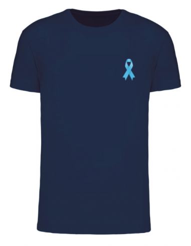 T-shirt bleu marine Mars bleu homme : textile mars bleu