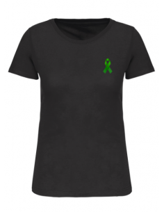 T-shirt noir Juin vert femme : textile juin vert