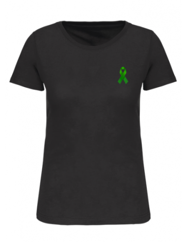 T-shirt noir Juin vert femme : textile juin vert