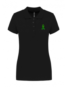 Polo noir Juin vert femme : textile Juin vert