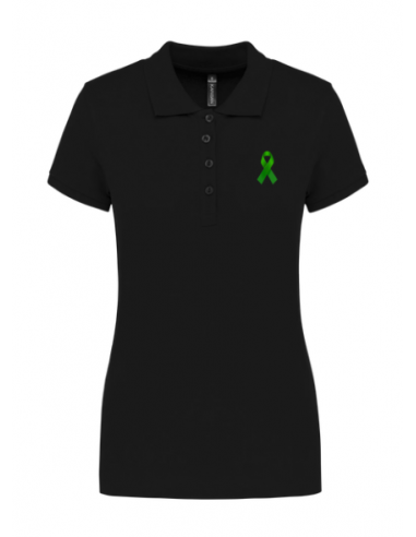 Polo noir Juin vert femme : textile Juin vert