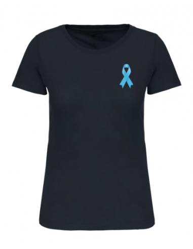 T-shirt bleu marine Mars bleu femme : textile Mars bleu