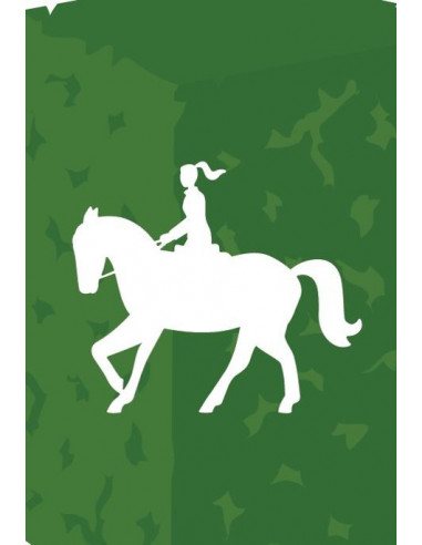 Guirlande 5m en papier équitation Guirlande 5m en papier équitation