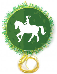 Pinata équitation en papier 2