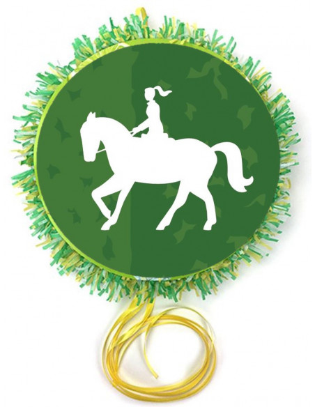 Pinata équitation en papier