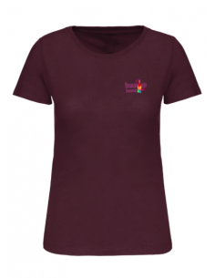 T-shirt wine Beaujolais nouveau femme : textile beaujolais nouveau