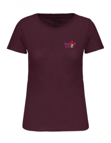 T-shirt wine Beaujolais nouveau femme : textile beaujolais nouveau